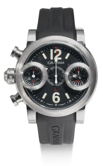 Graham Swordfish 48mm Stainless steel Black