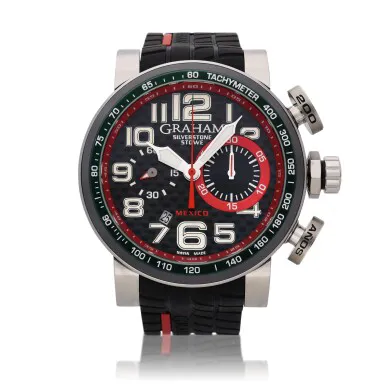 Graham Silverstone 48mm Stainless steel Black