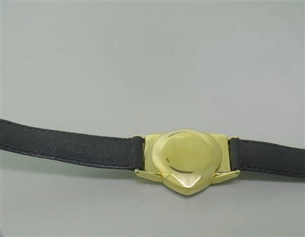 Hamilton Ventura H244710 32mm 14k gold black dial 1
