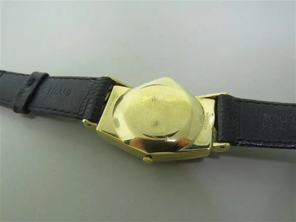 Hamilton Ventura H244710 32mm 14k gold black dial 3