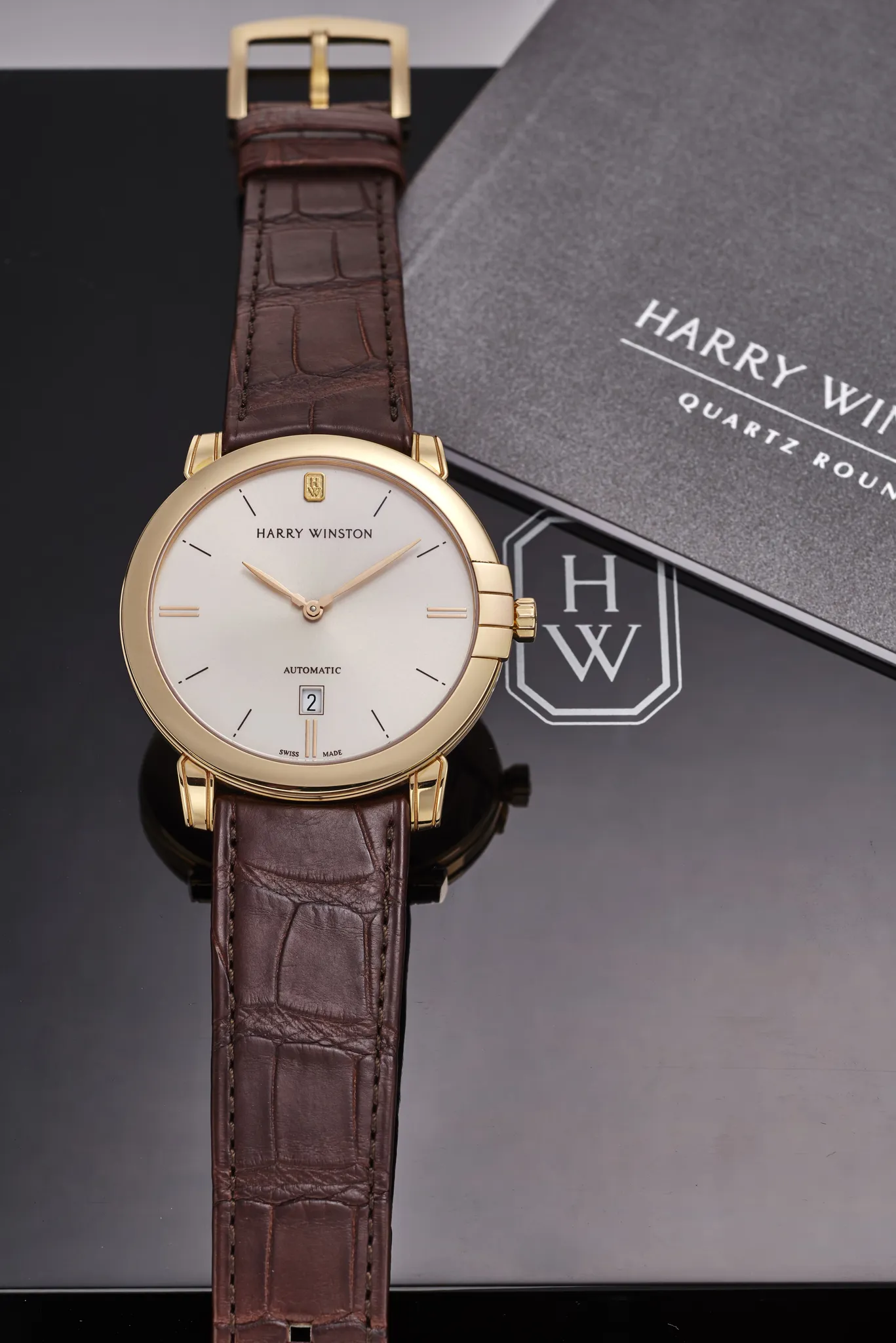 Harry Winston Midnight 450-MA42R 42mm Champagne