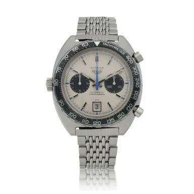 TAG Heuer Autavia 1163 42mm Stainless steel Silver