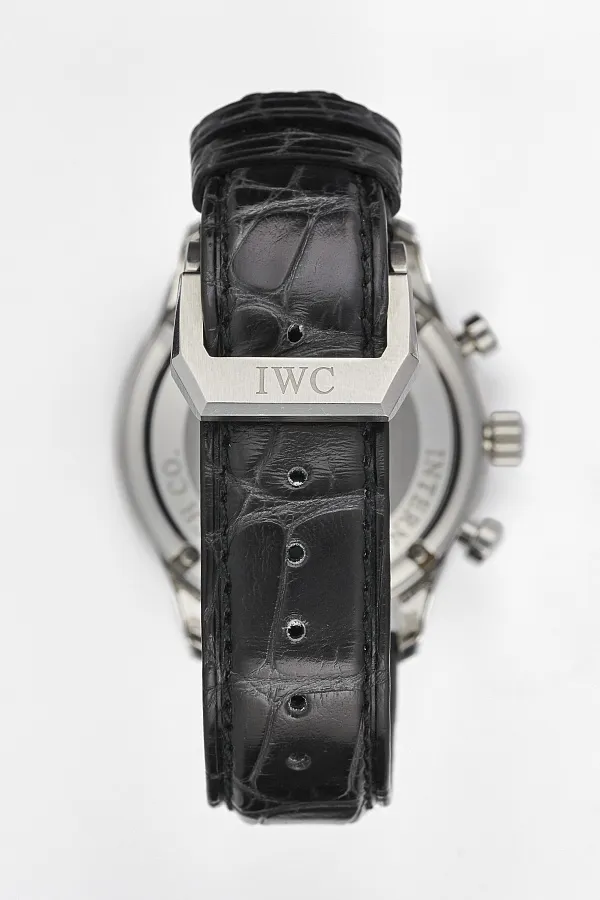 IWC Portugieser Chronograph 371447 41mm Stainless steel Black 14