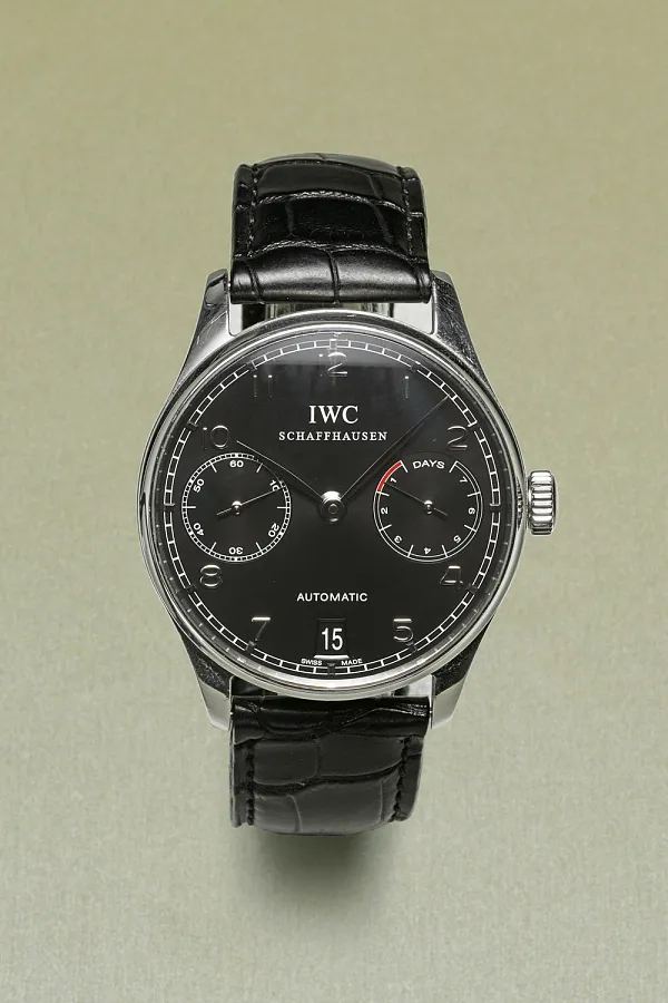 IWC Portugieser Automatic 500109 42mm Stainless steel Black