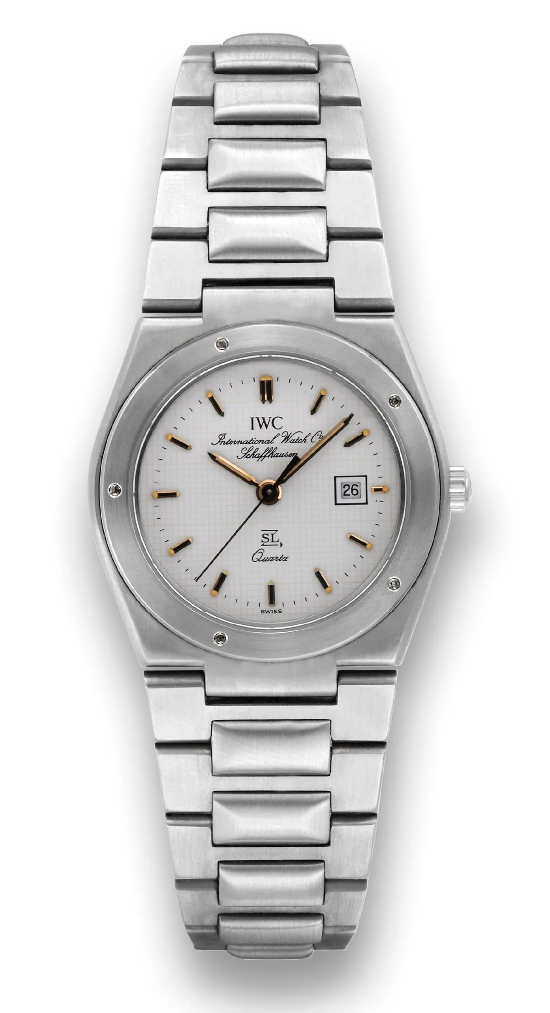 IWC 4503 30mm Stainless steel White