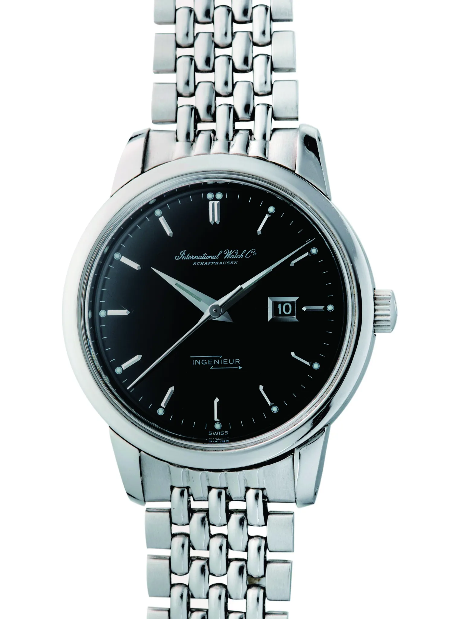 IWC Ingenieur 666 AD 37mm Stainless steel Black