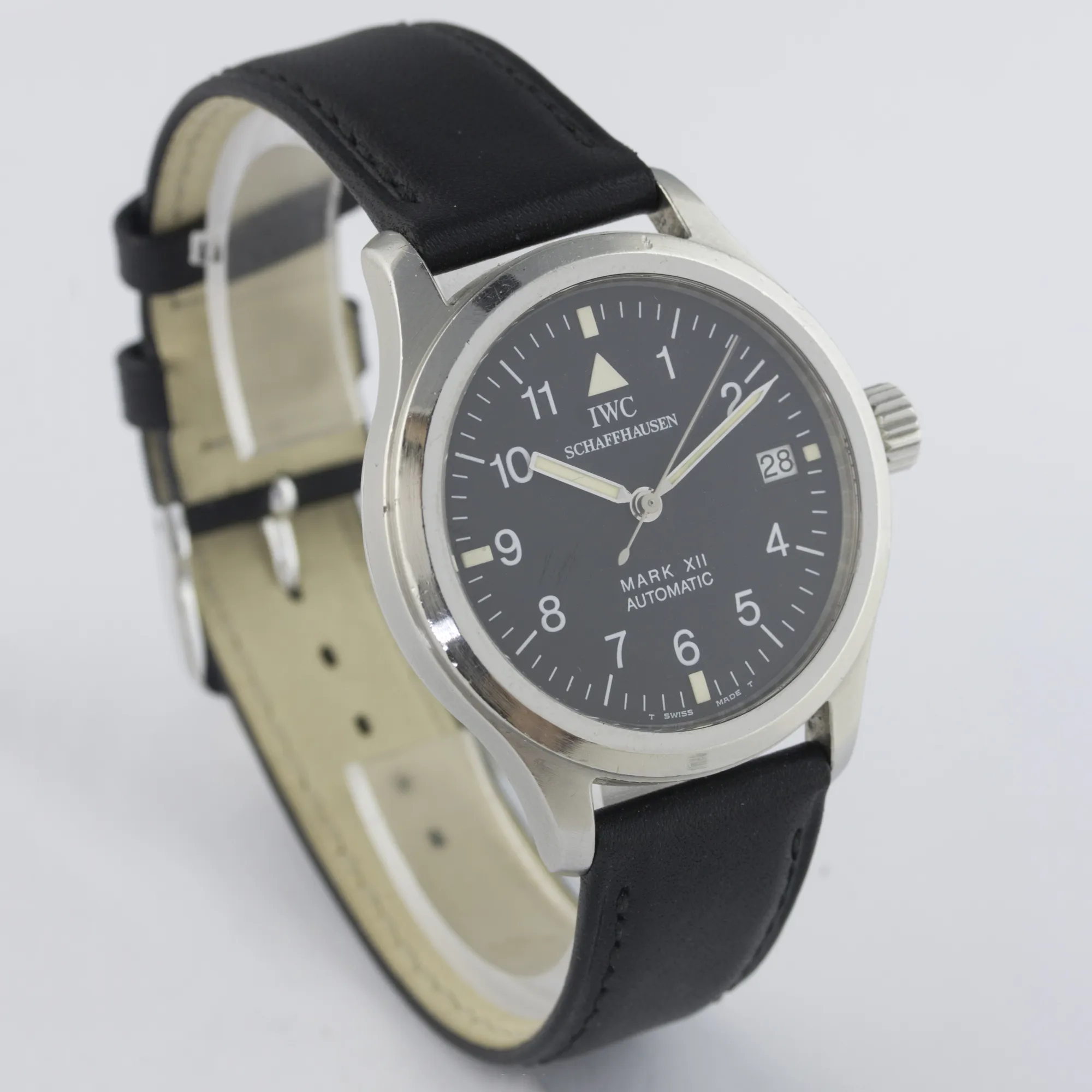 IWC Mark XII 3241-002 37mm Stainless steel Black 3