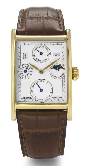 IWC Novecento 3545 41mm Yellow gold White