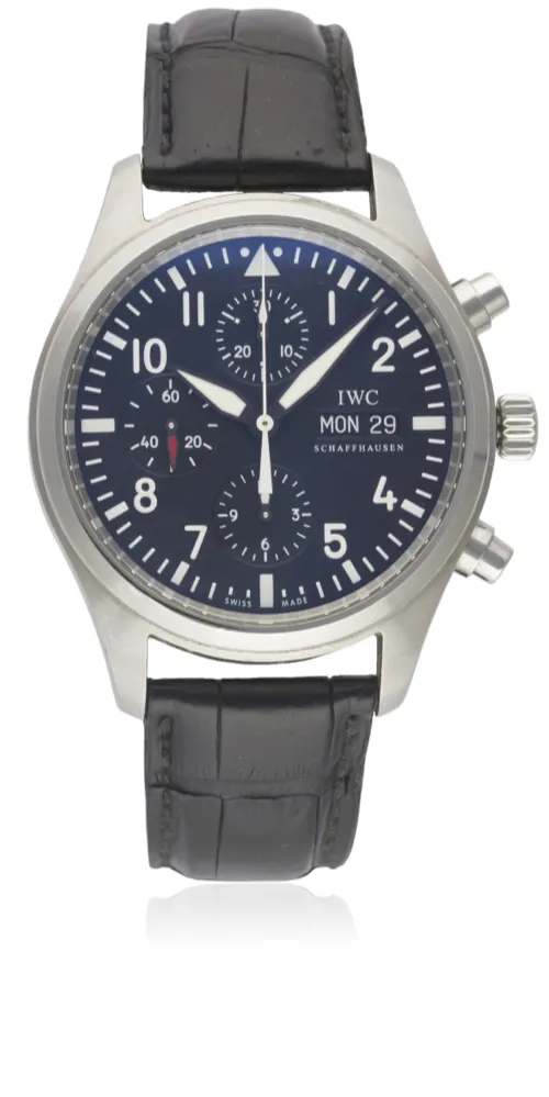 IWC Pilot IW371701 42mm Stainless steel Blue