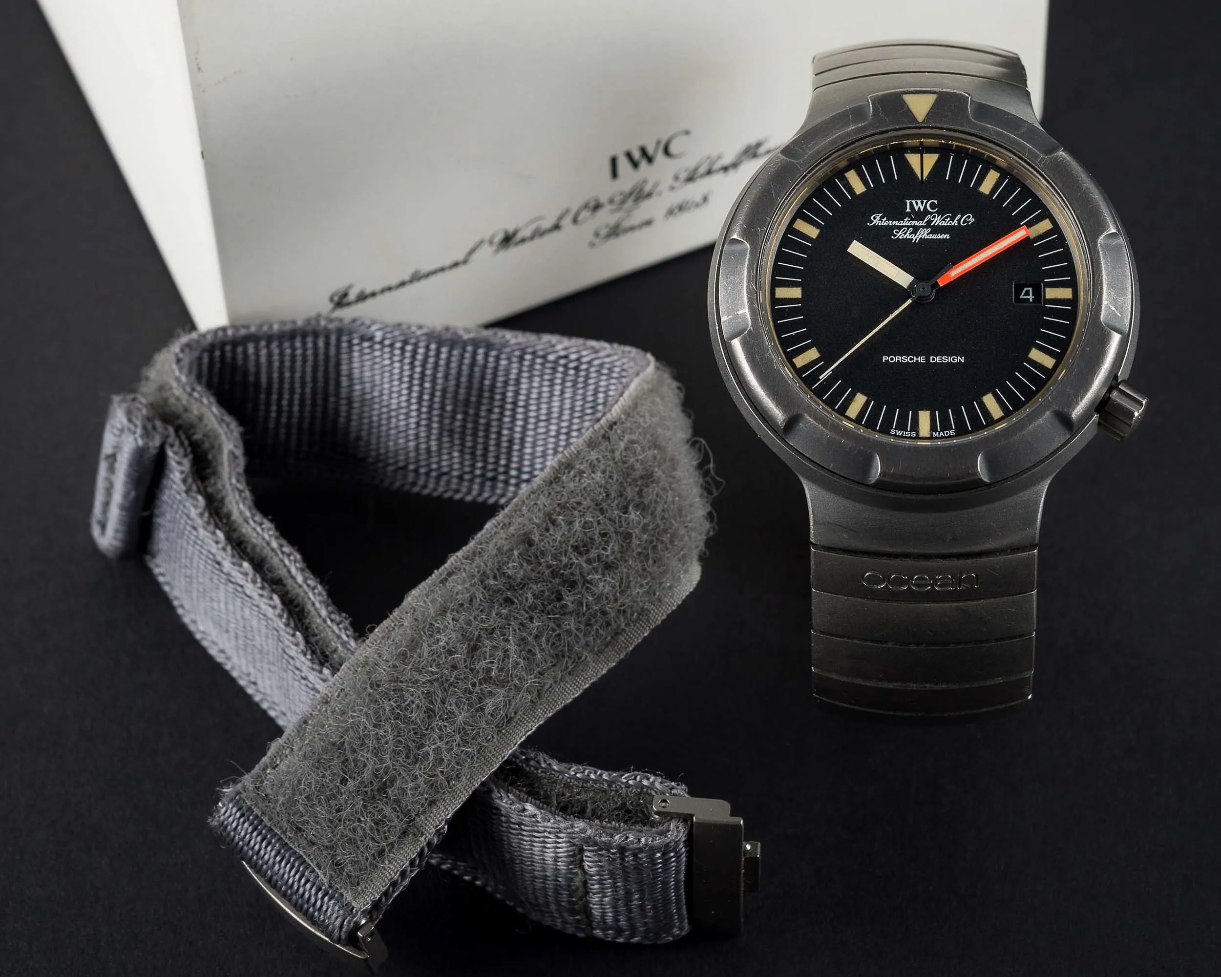 IWC Porsche Design 3509 43mm Titanium Black