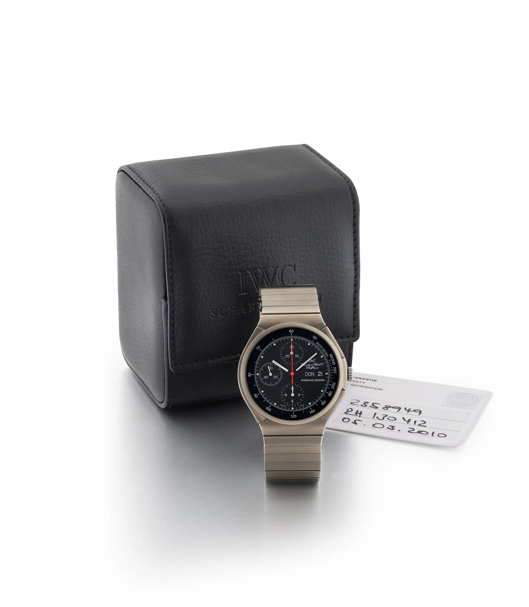 IWC Porsche Design 3700 42mm Titanium Black