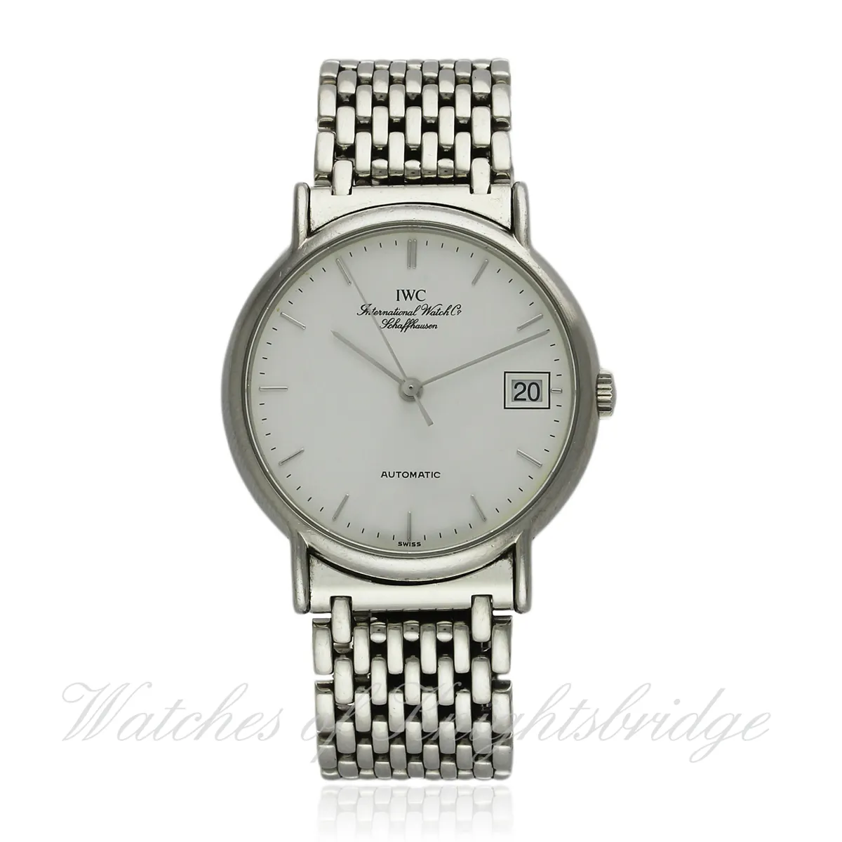 IWC Portofino Automatic 33.5mm Stainless steel White