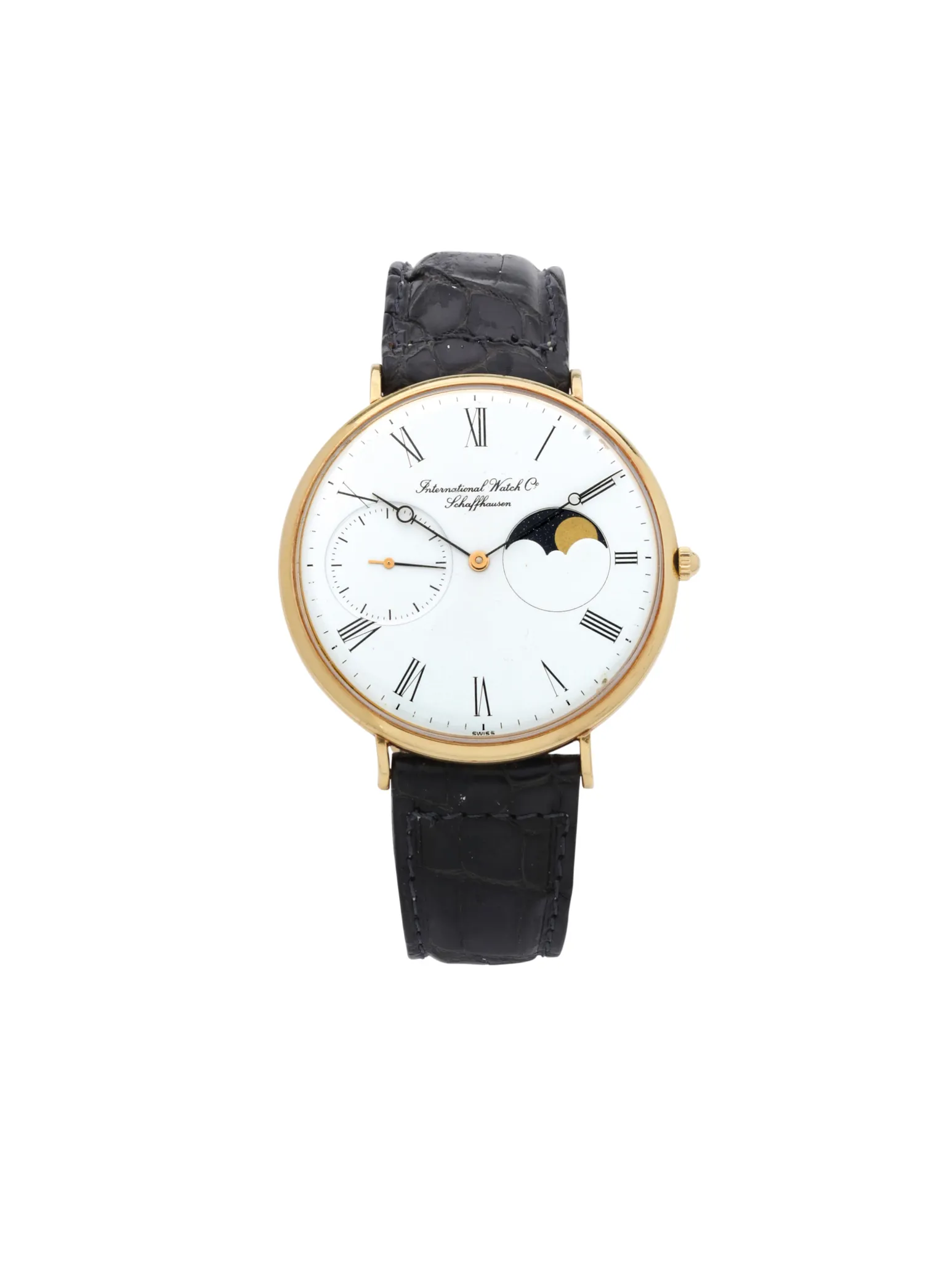 IWC Portofino Moonphase 5251 46mm Yellow gold White