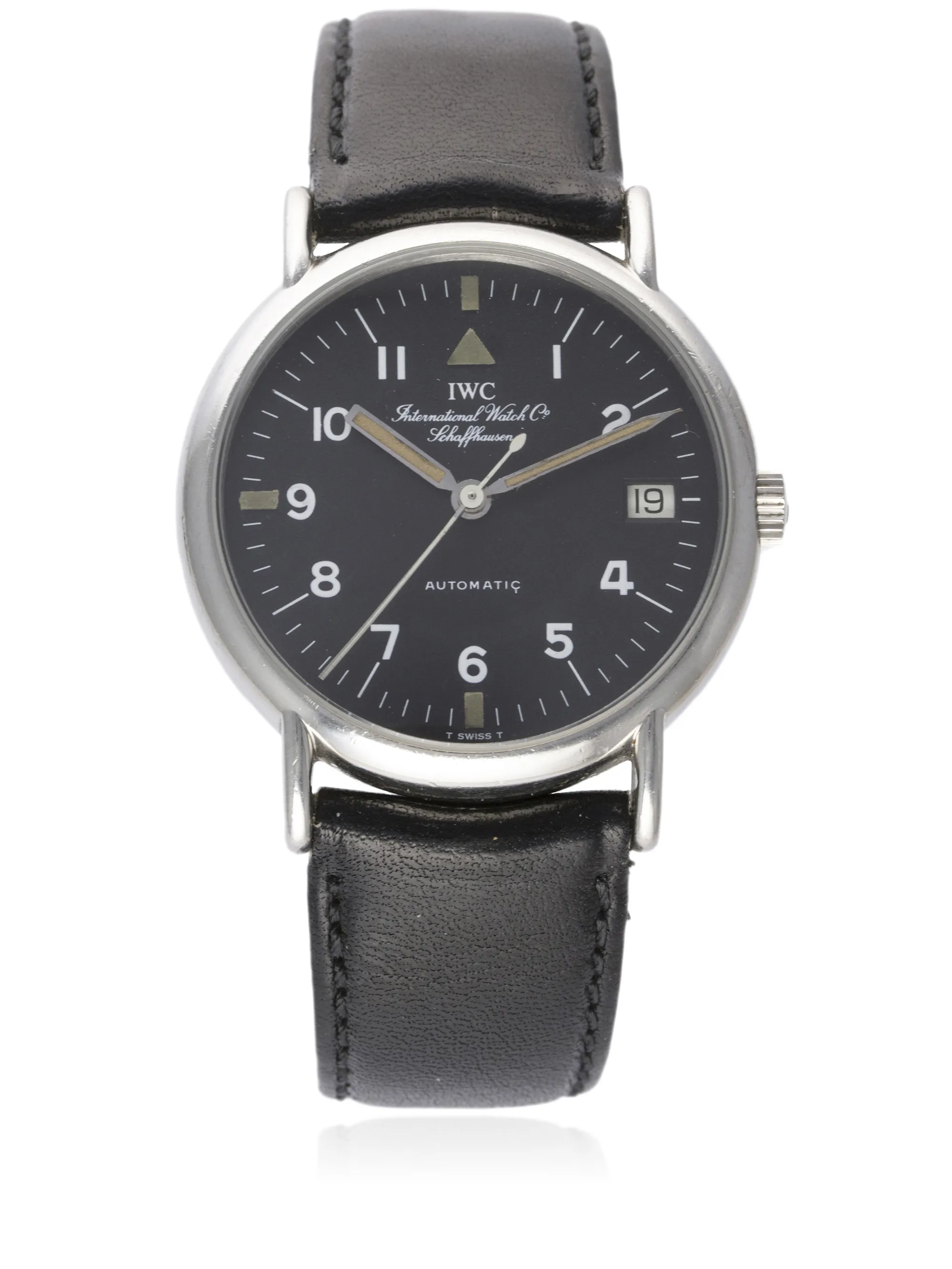 IWC Portofino 34mm Stainless steel Black