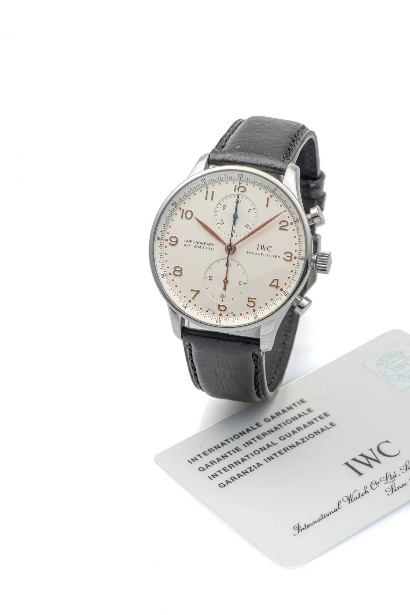 IWC Portugieser 371404 41mm Stainless steel White