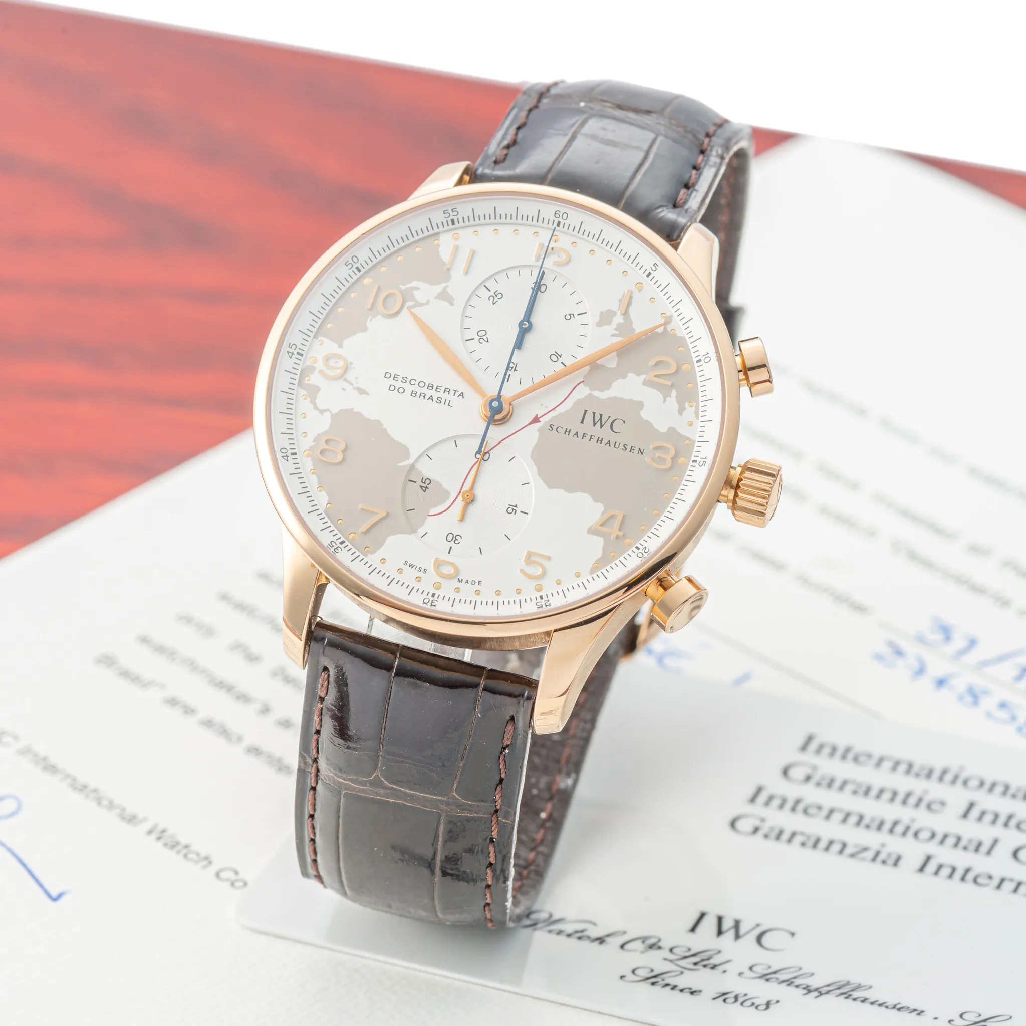 IWC Portugieser 3714 41mm Rose gold White