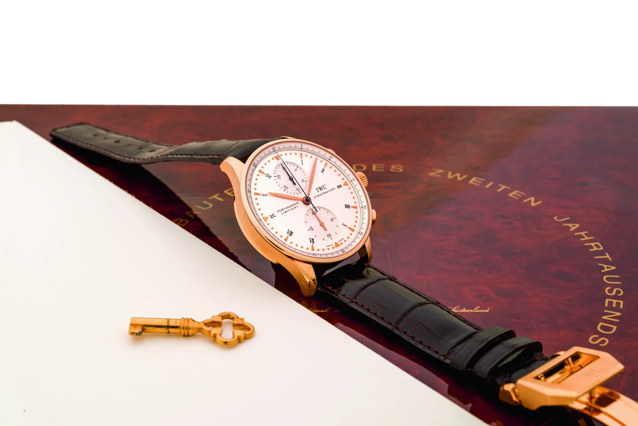 IWC Portugieser 3714 41mm Rose gold Silver