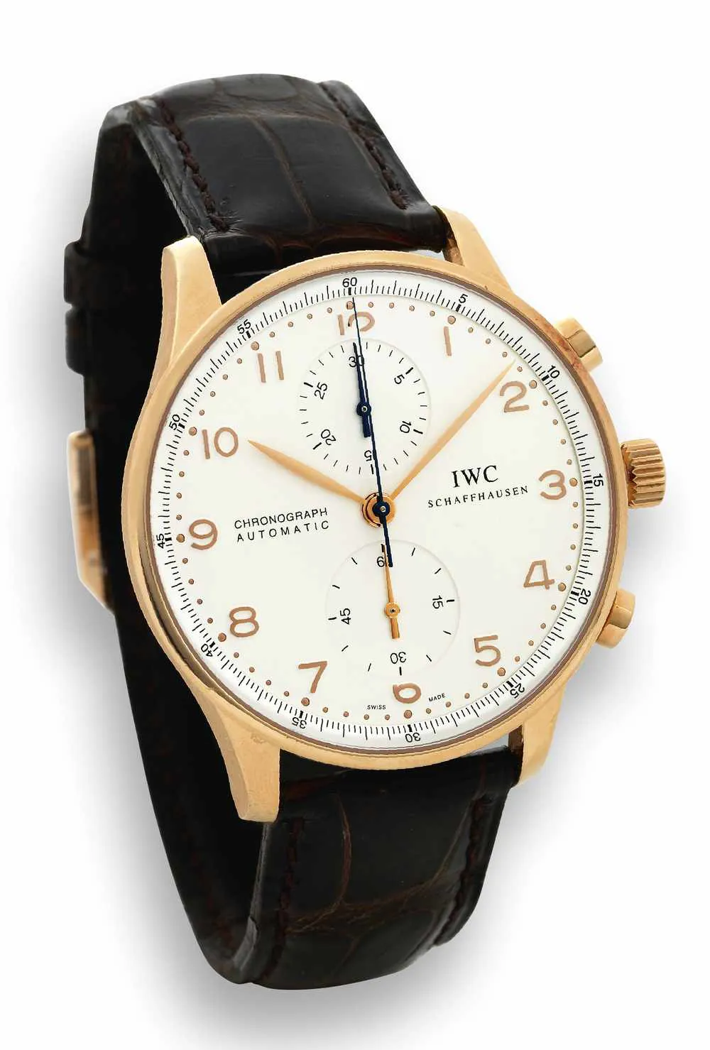 IWC Portugieser 3714 41mm Rose gold Silver