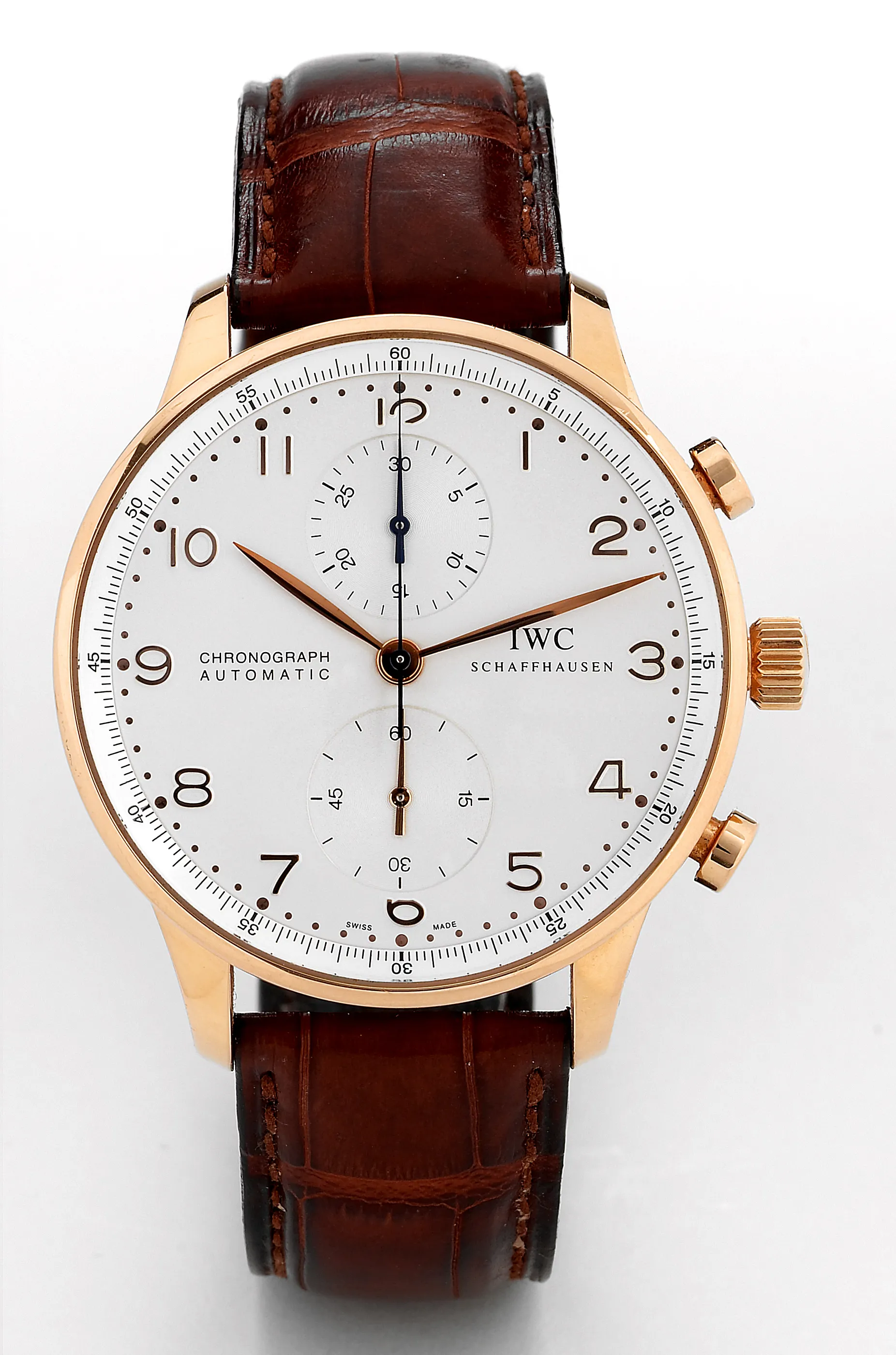 IWC Portugieser 3714 41mm Rose gold Silver