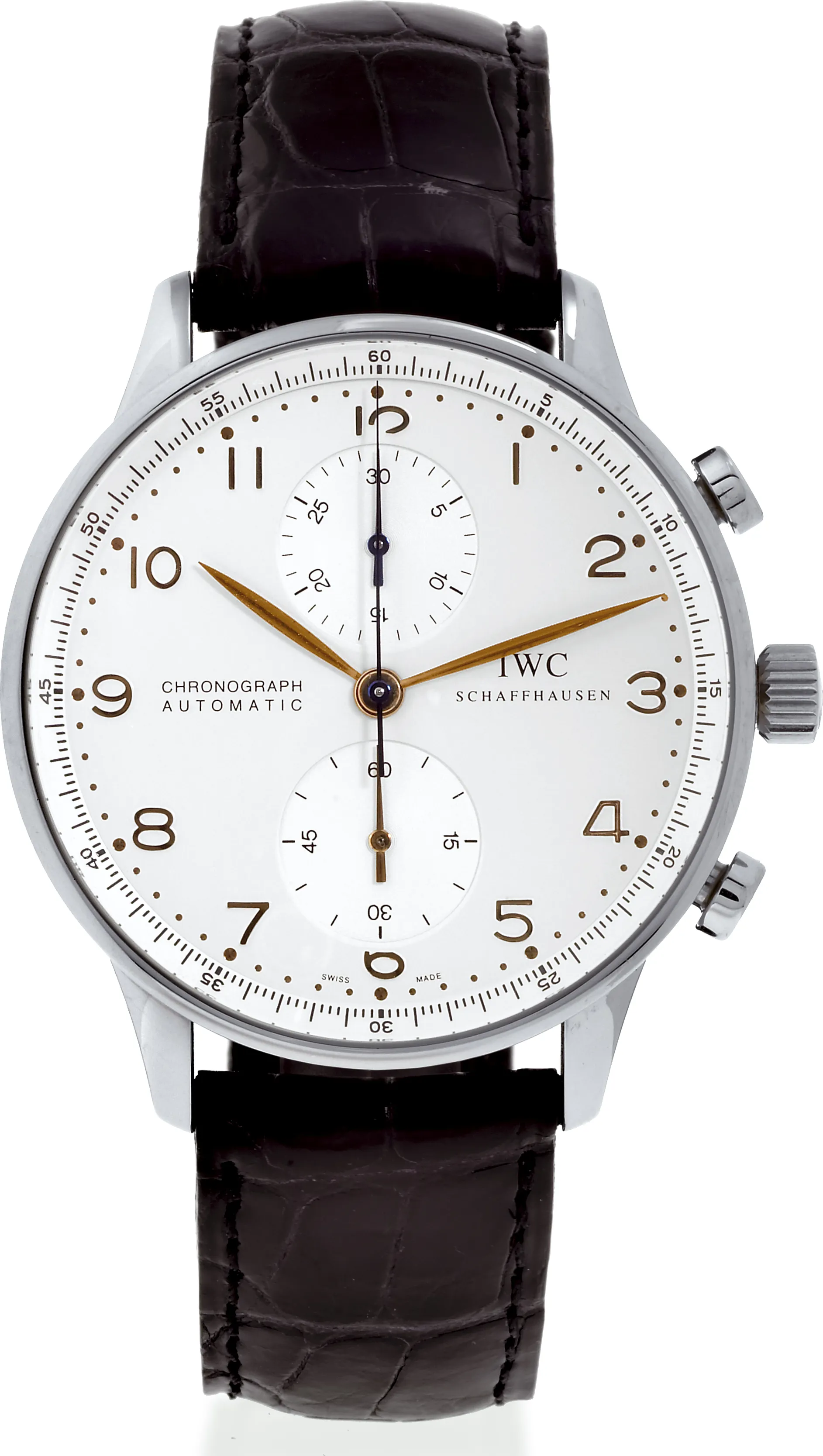 IWC Portuguese Chronograph 3714 41mm Stainless steel Silver
