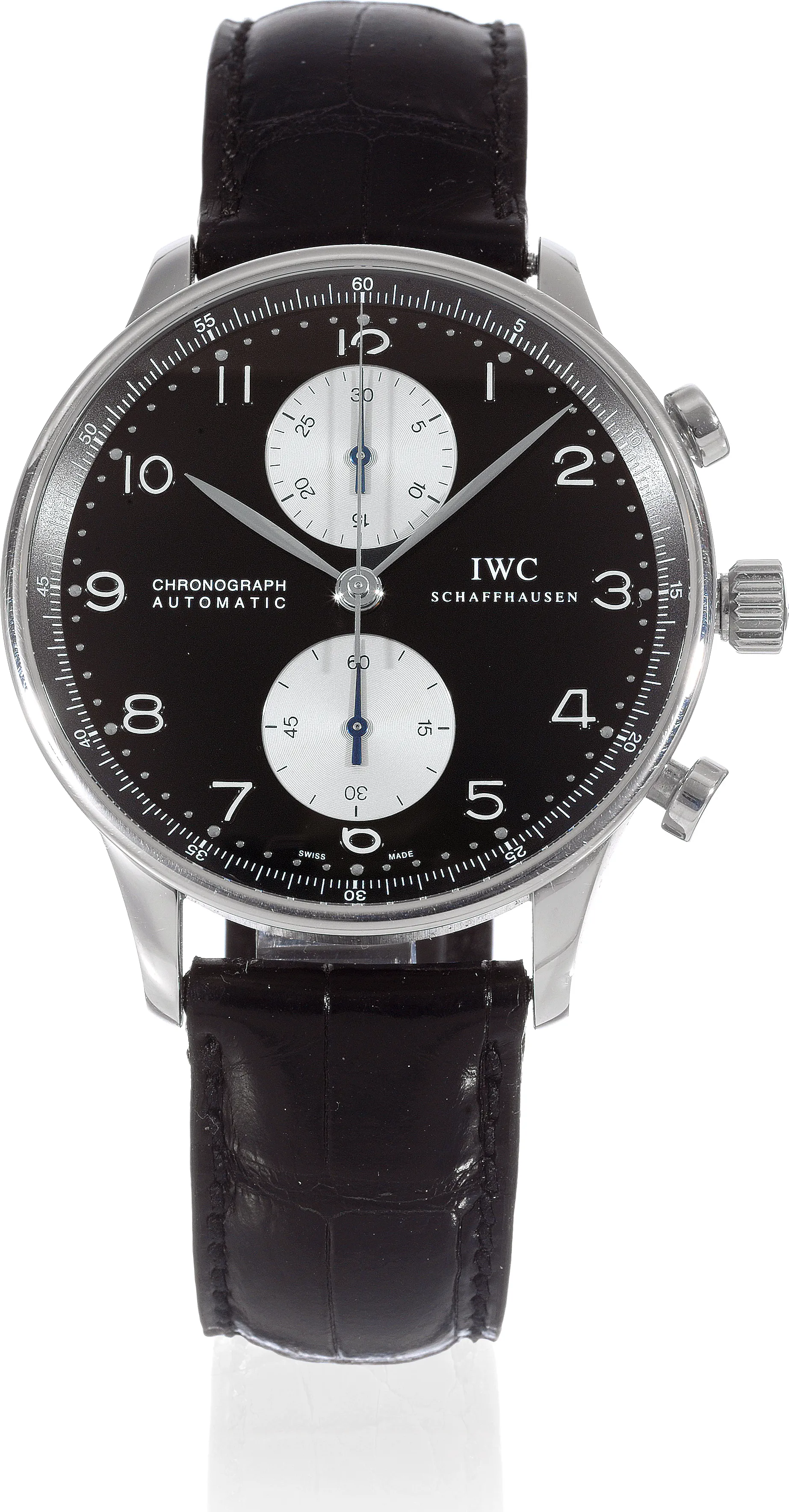 IWC Portugieser 3714 41mm Stainless steel Black