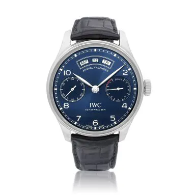 IWC Portugieser IW503502 44mm Stainless steel Blue