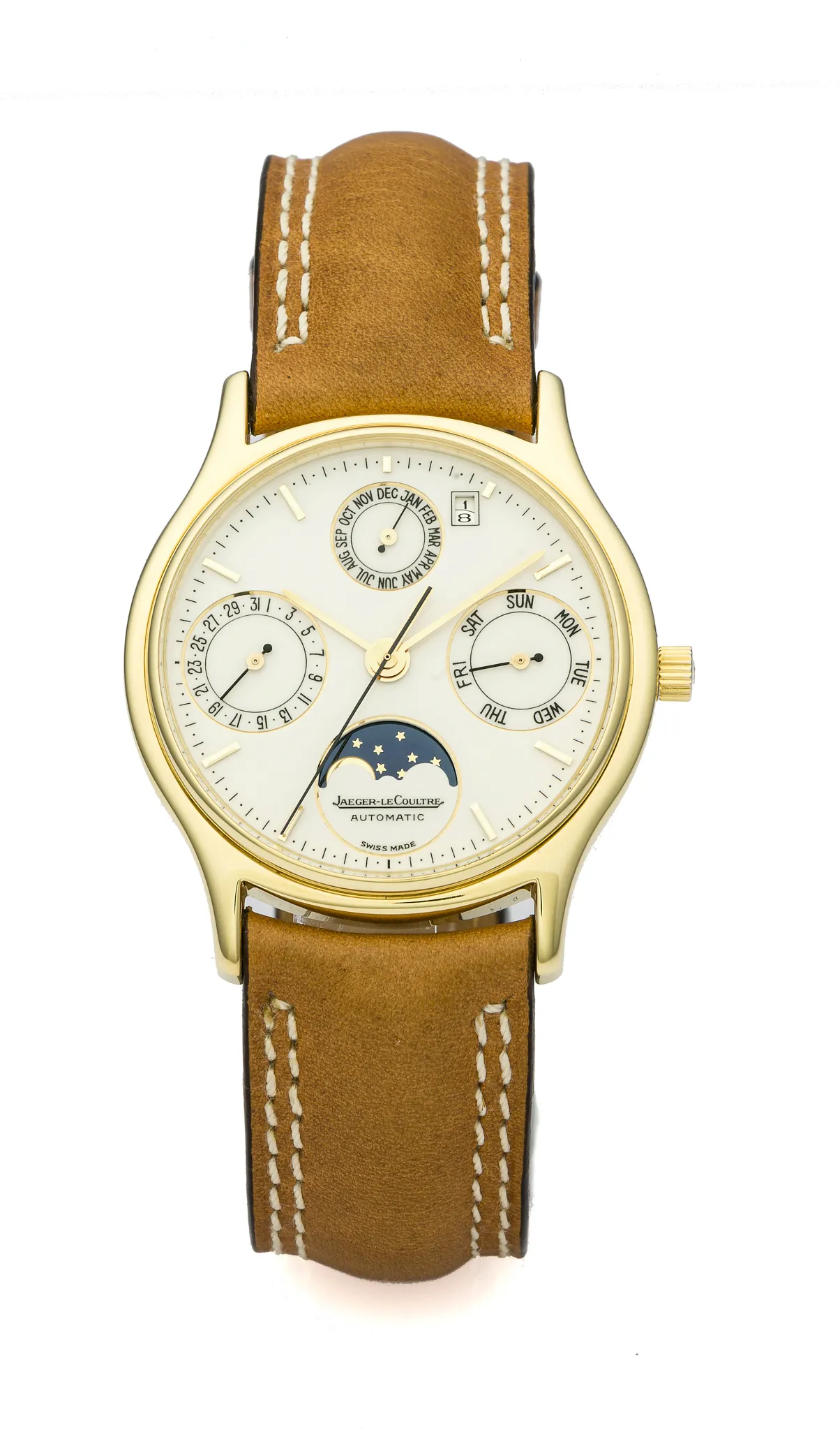 Jaeger-LeCoultre 141.140.1 33mm Yellow gold Cream