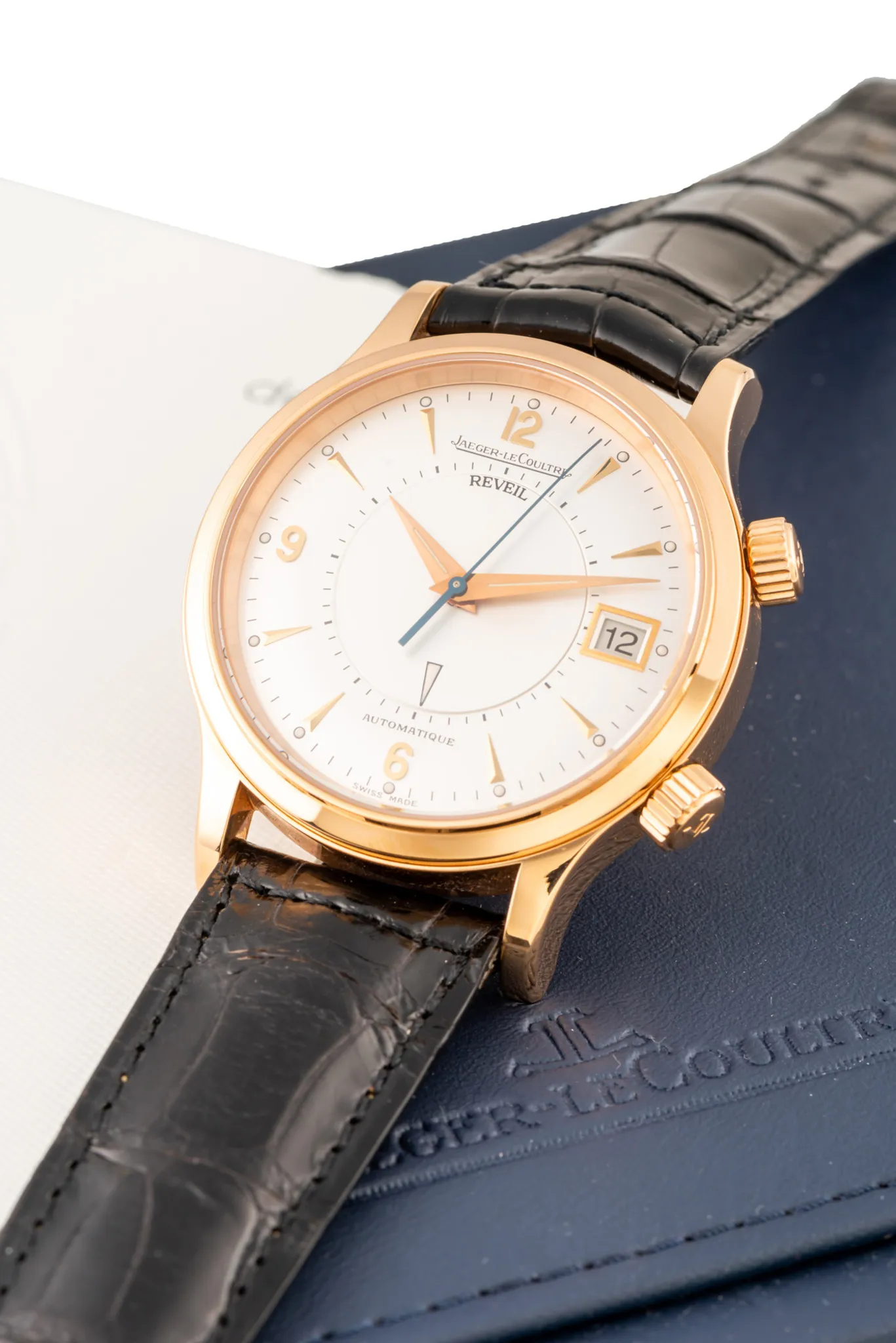 Jaeger-LeCoultre Master 141.2.97/1 39mm Rose gold Silver