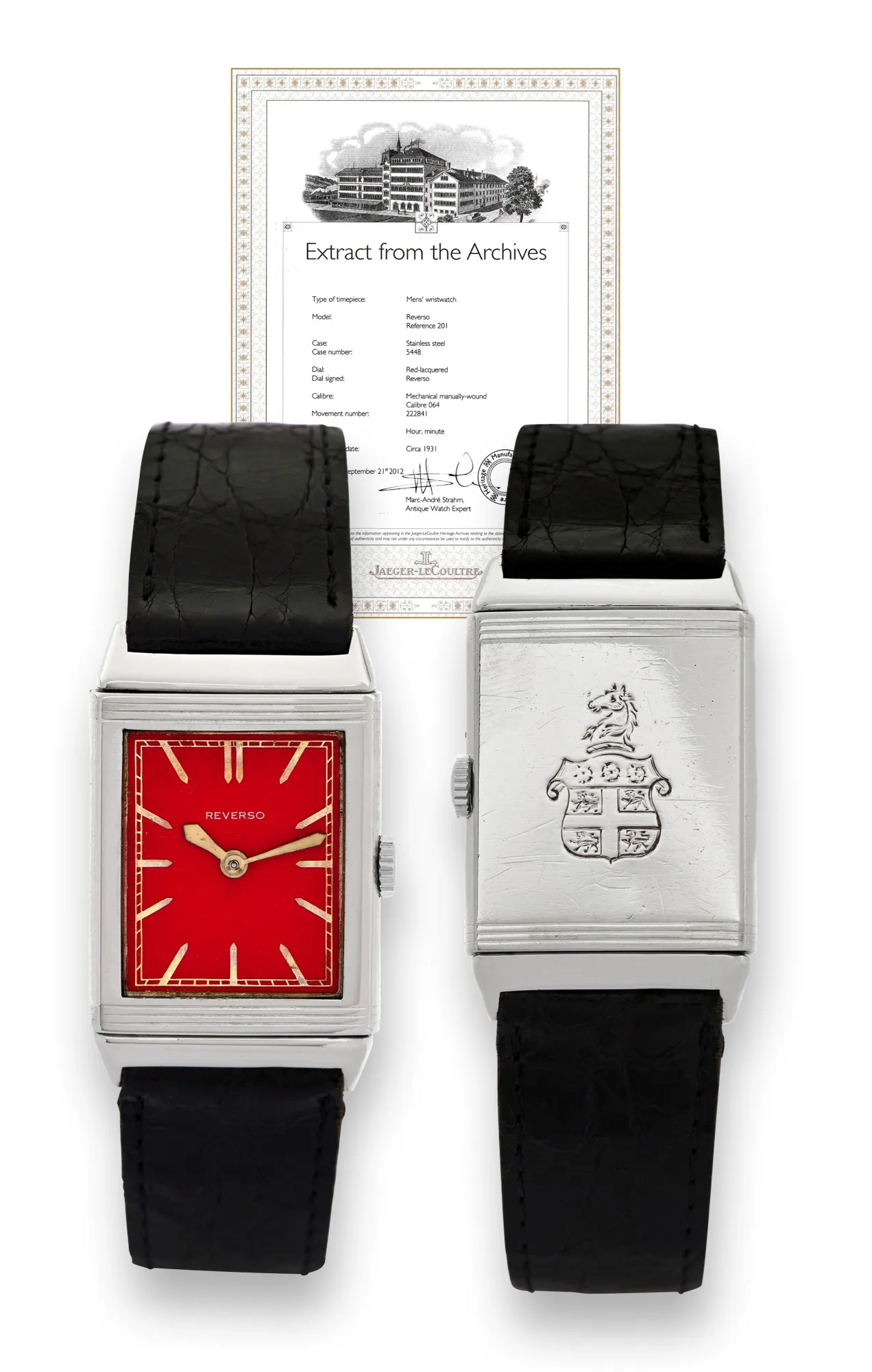 Jaeger-LeCoultre 201 23mm Stainless steel Red