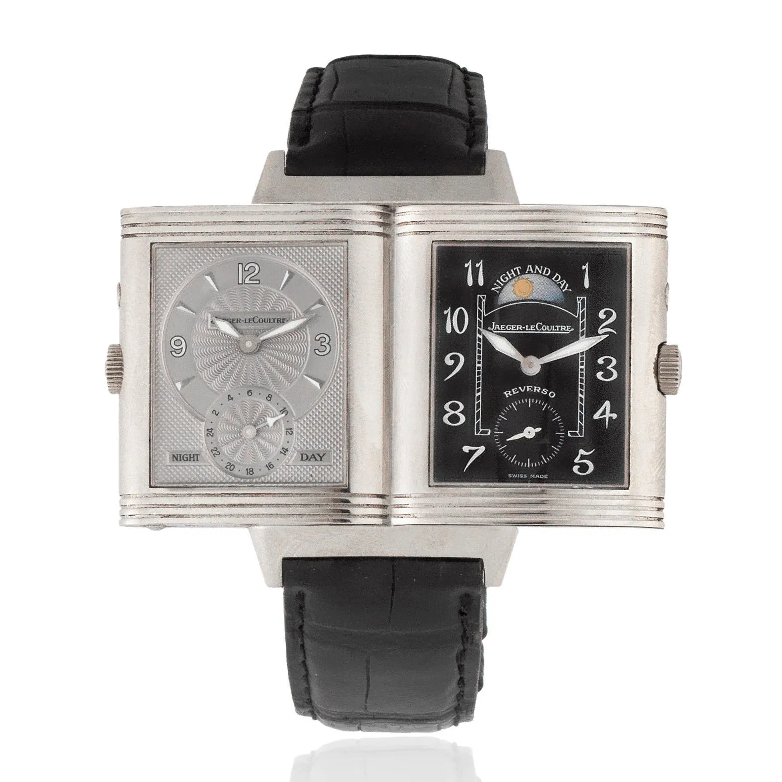 Jaeger-LeCoultre Reverso 270.3.54 26mm White gold Black