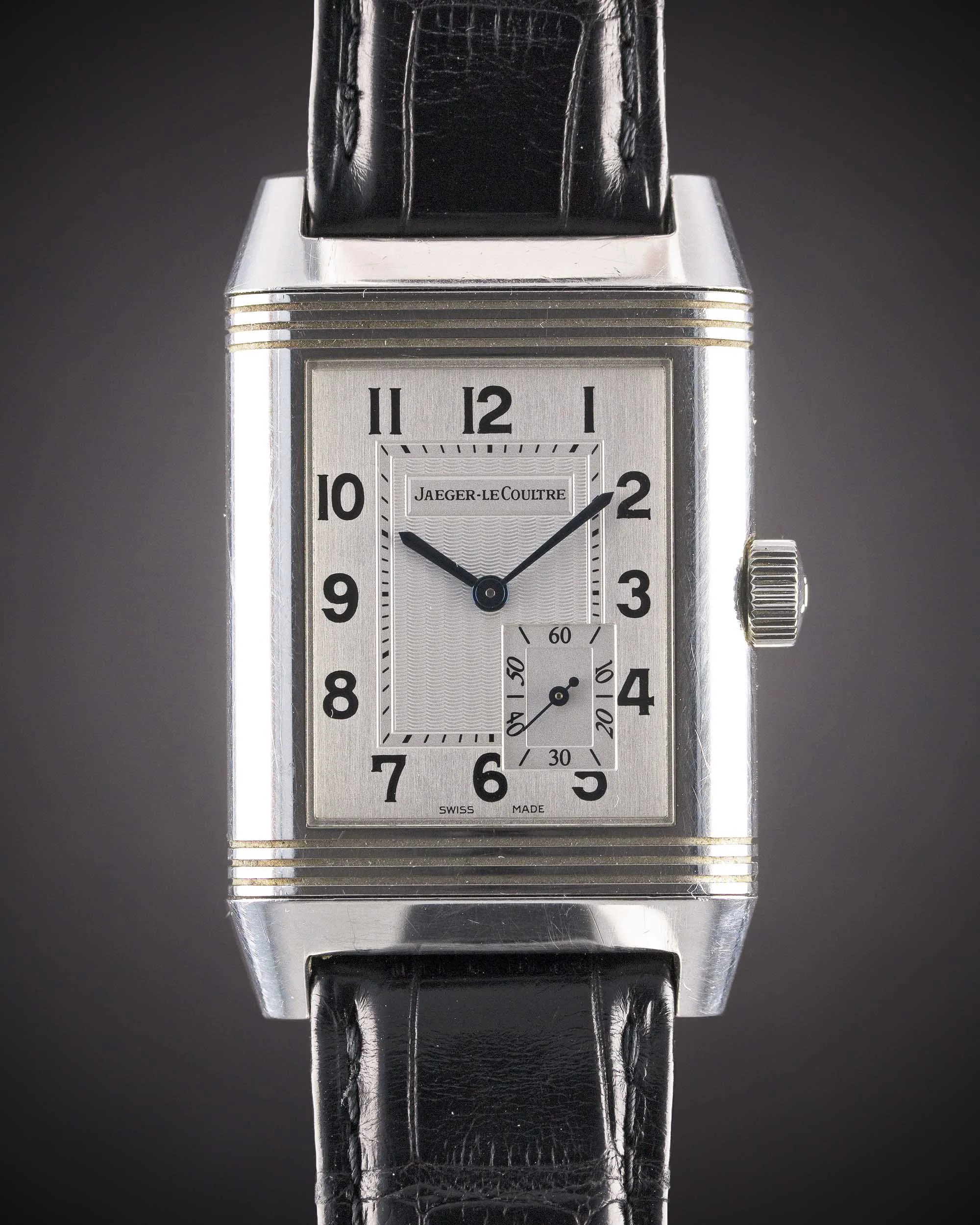 Jaeger-LeCoultre Reverso 240.8.14 46.5mm Stainless steel Silver
