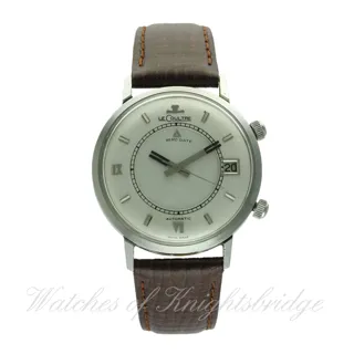 Jaeger-LeCoultre Memodate 37mm Stainless steel Silver