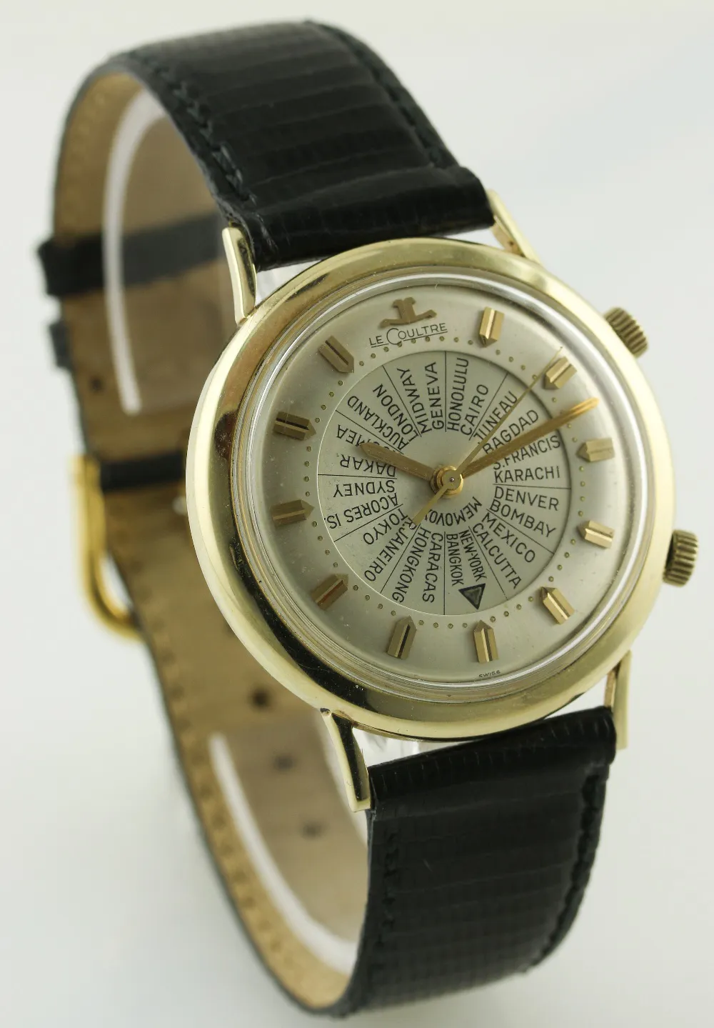 Jaeger-LeCoultre World Time 3025 35mm Yellow gold Silvered 4