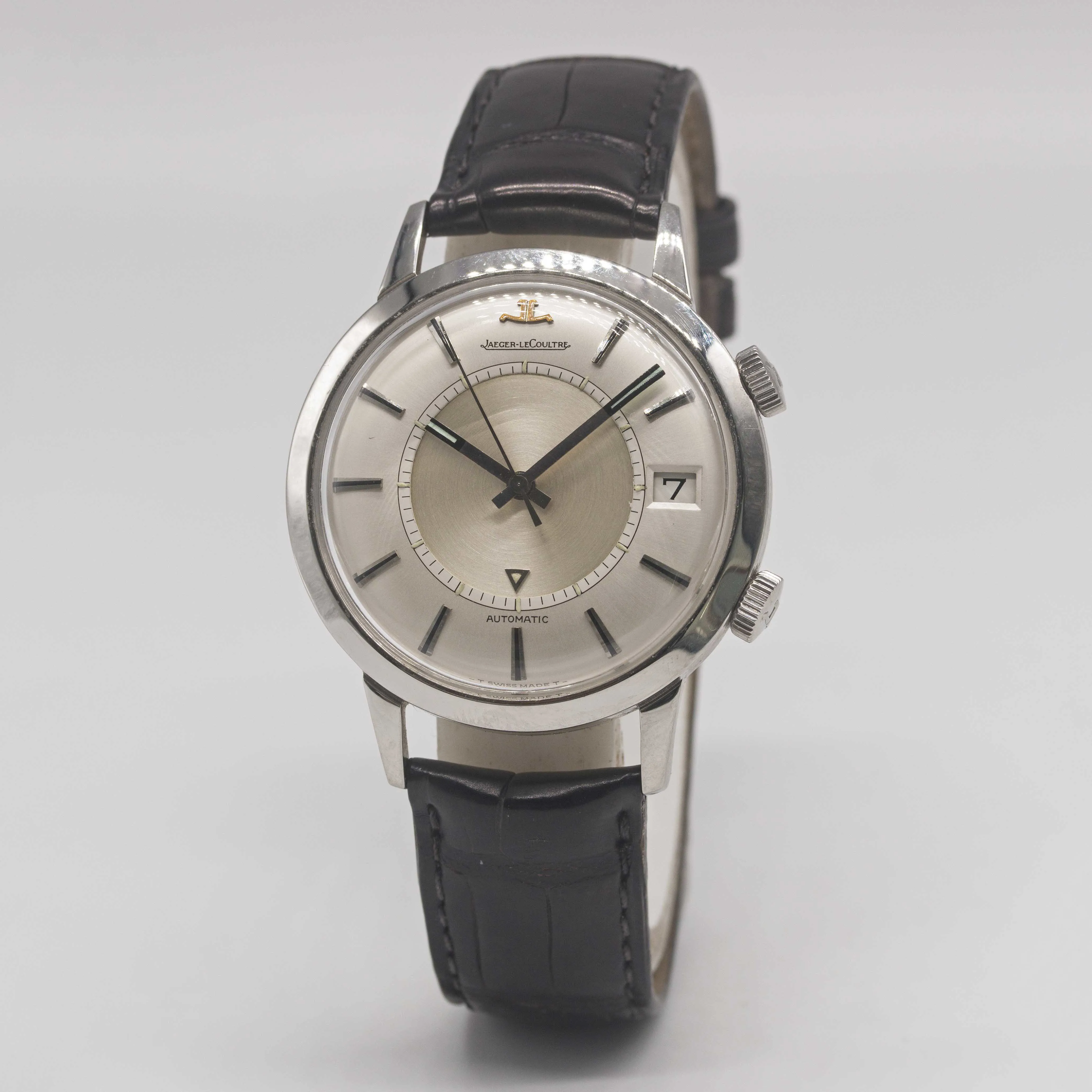 Jaeger-LeCoultre Memovox 855 37mm Stainless steel Silver 3