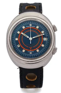 Jaeger-LeCoultre Memovox GT E873 39mm Stainless steel Blue