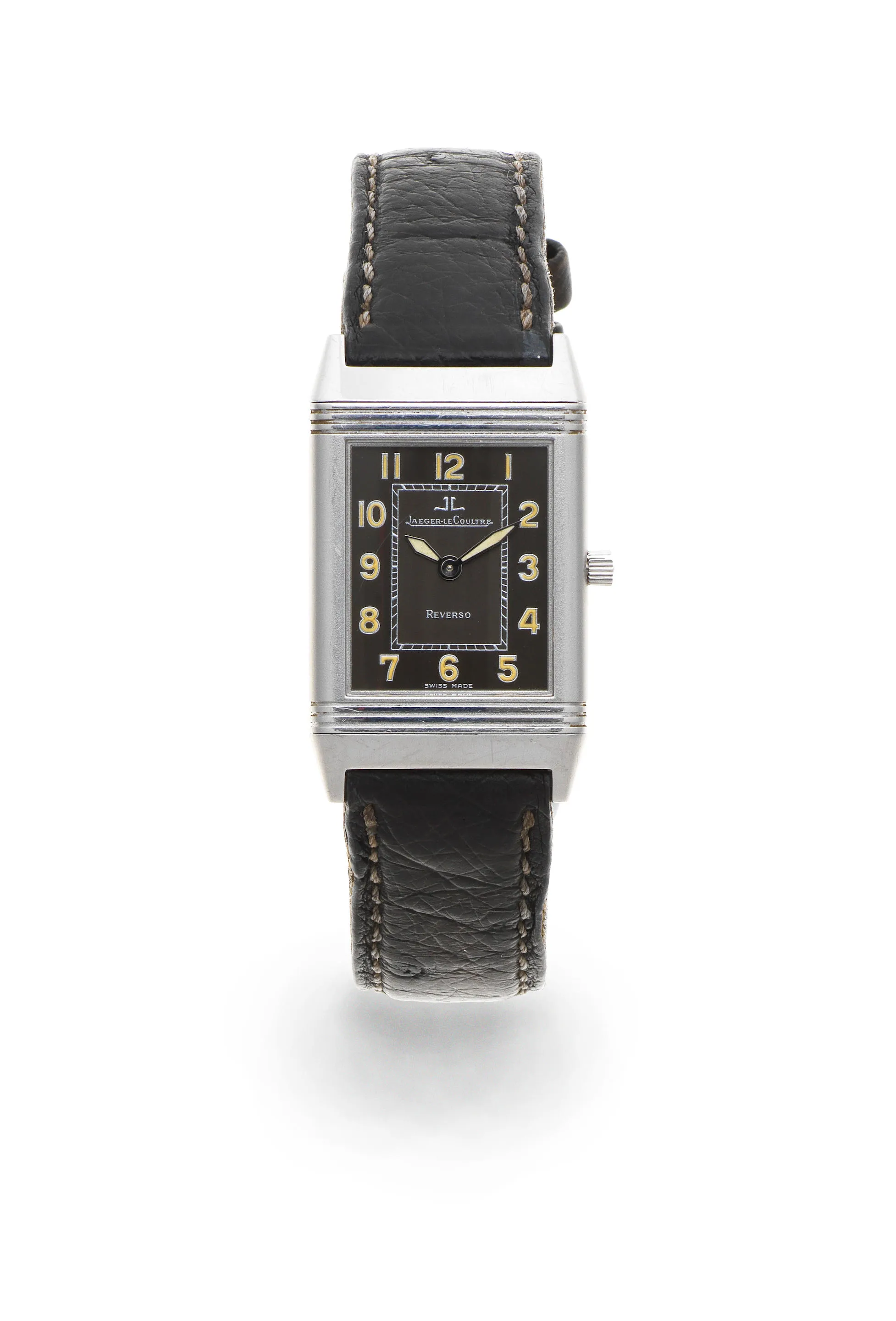 Jaeger-LeCoultre Reverso 251.8.86 22mm Stainless steel Black