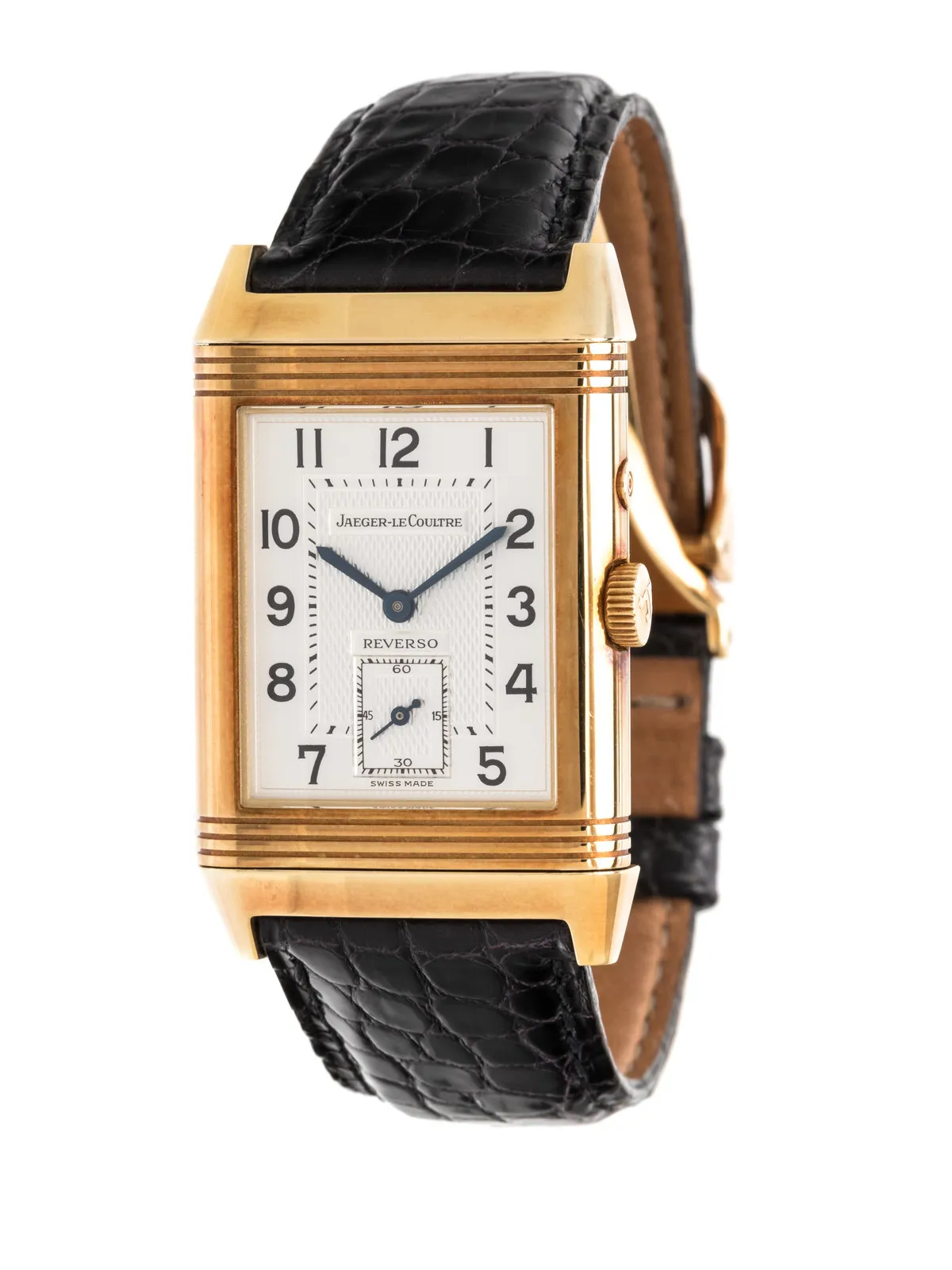 Jaeger-LeCoultre Reverso 270.1.54 43mm Yellow gold Silver