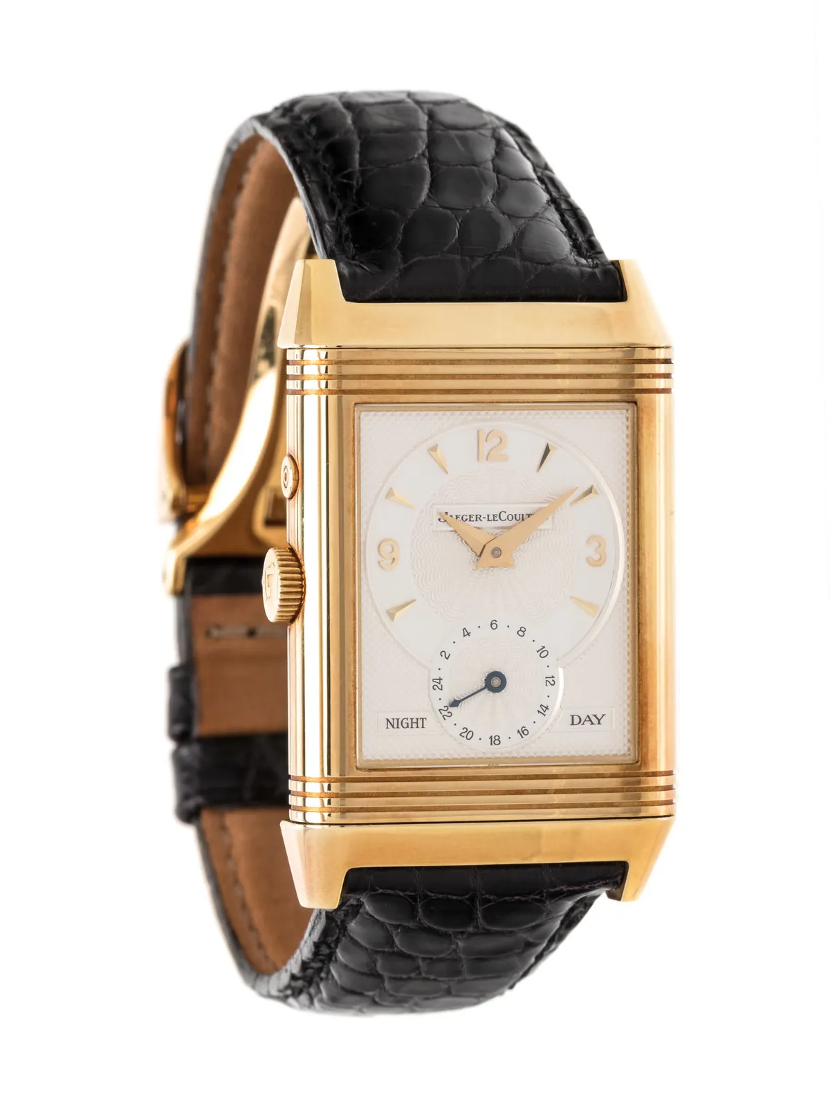 Jaeger-LeCoultre Reverso 270.1.54 43mm Yellow gold Silver 2