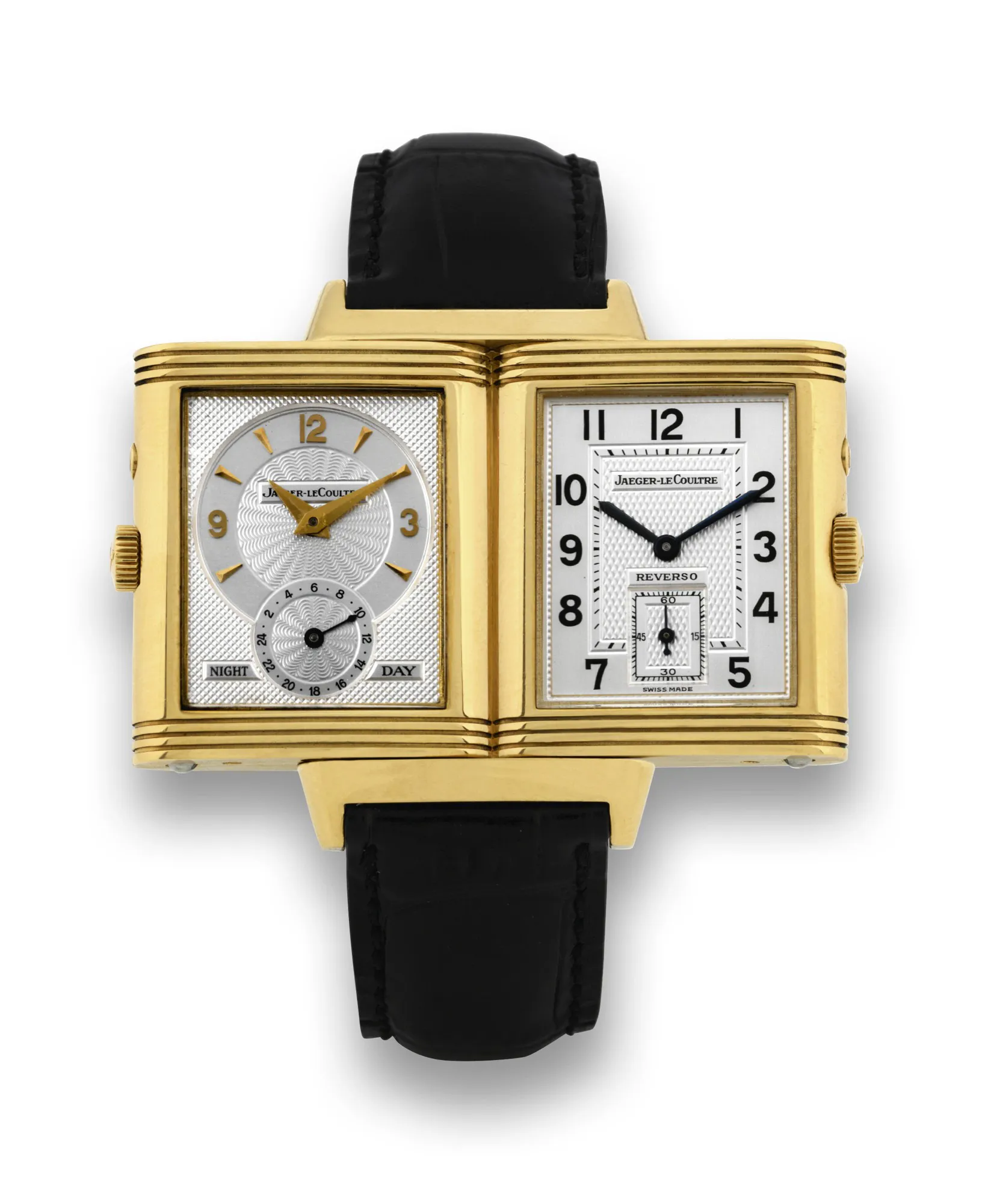 Jaeger-LeCoultre Reverso 270.1.54 26mm Yellow gold Silver