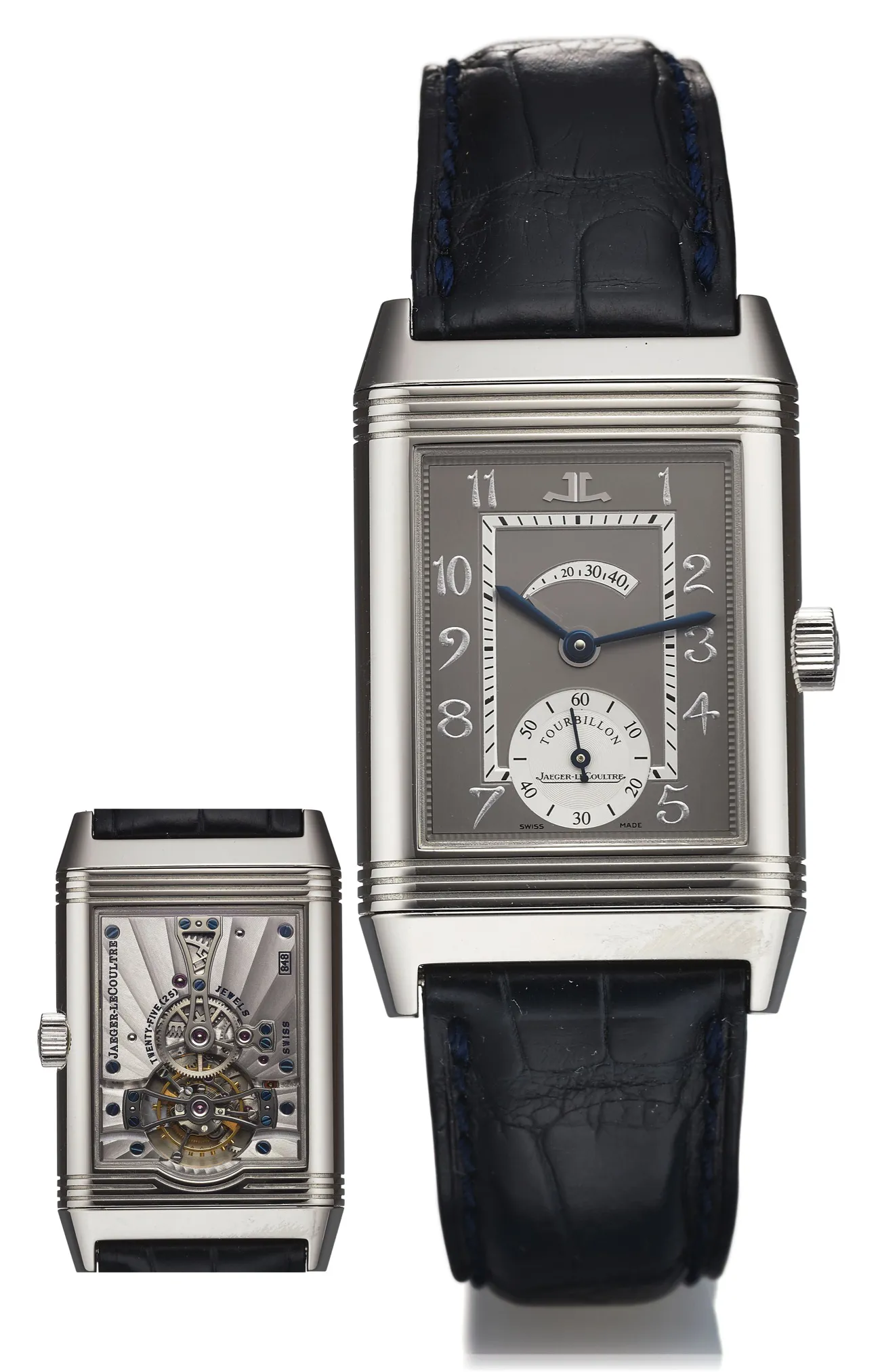 Jaeger-LeCoultre Reverso 270.6.48 26mm Platinum Silver