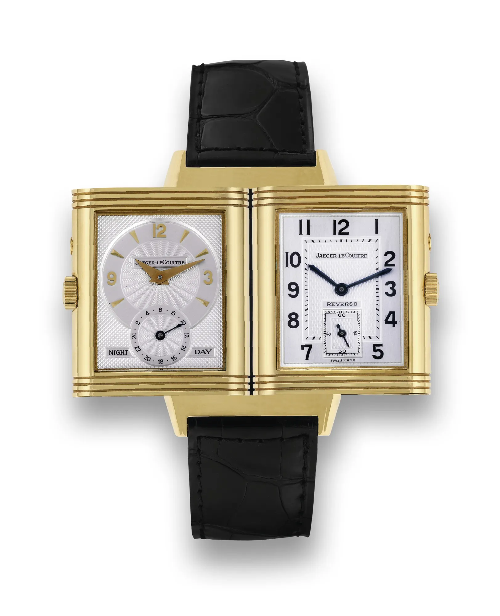 Jaeger-LeCoultre Reverso 270.1.54 26mm Yellow gold Silver