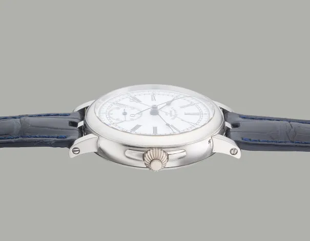 Lang & Heyne King Albert of Saxony 44mm Platinum Enamel 3