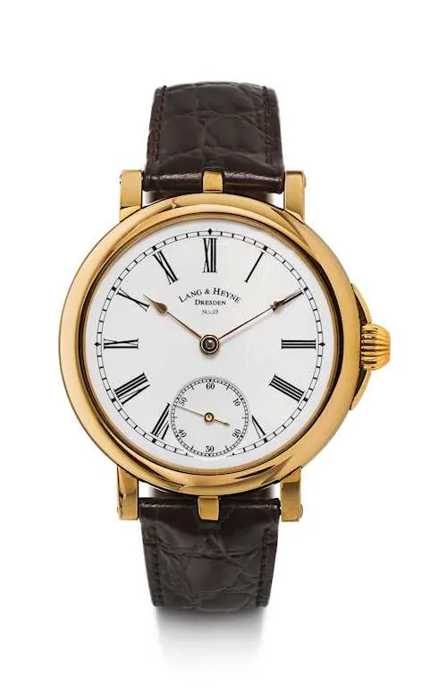 Lang & Heyne König Johann (King John) 43.5mm Yellow gold Enamel