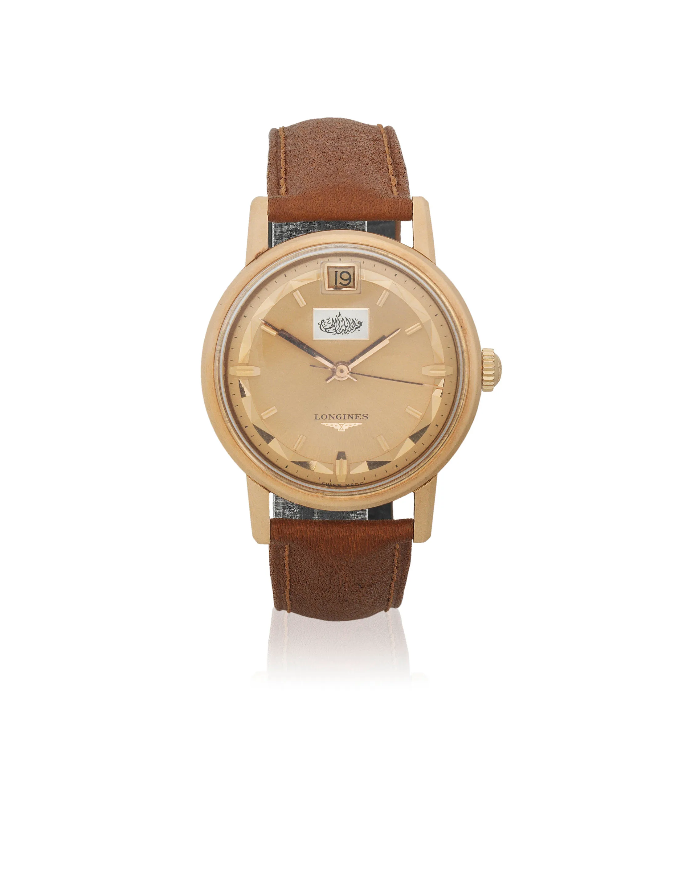 Longines Conquest 9025 4 35mm Rose gold Rose gold