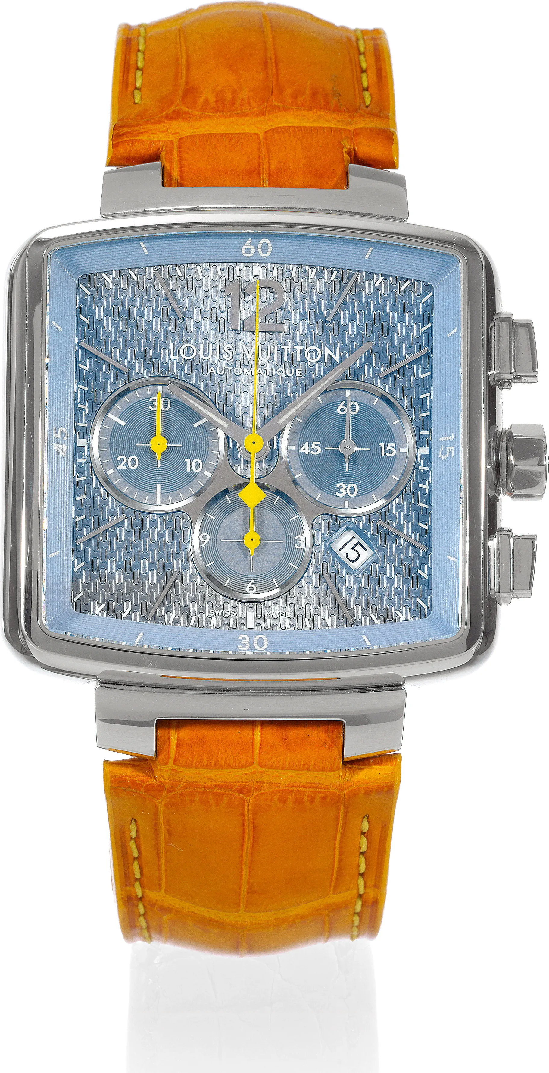 Louis Vuitton Q2121 41mm Stainless steel Gray