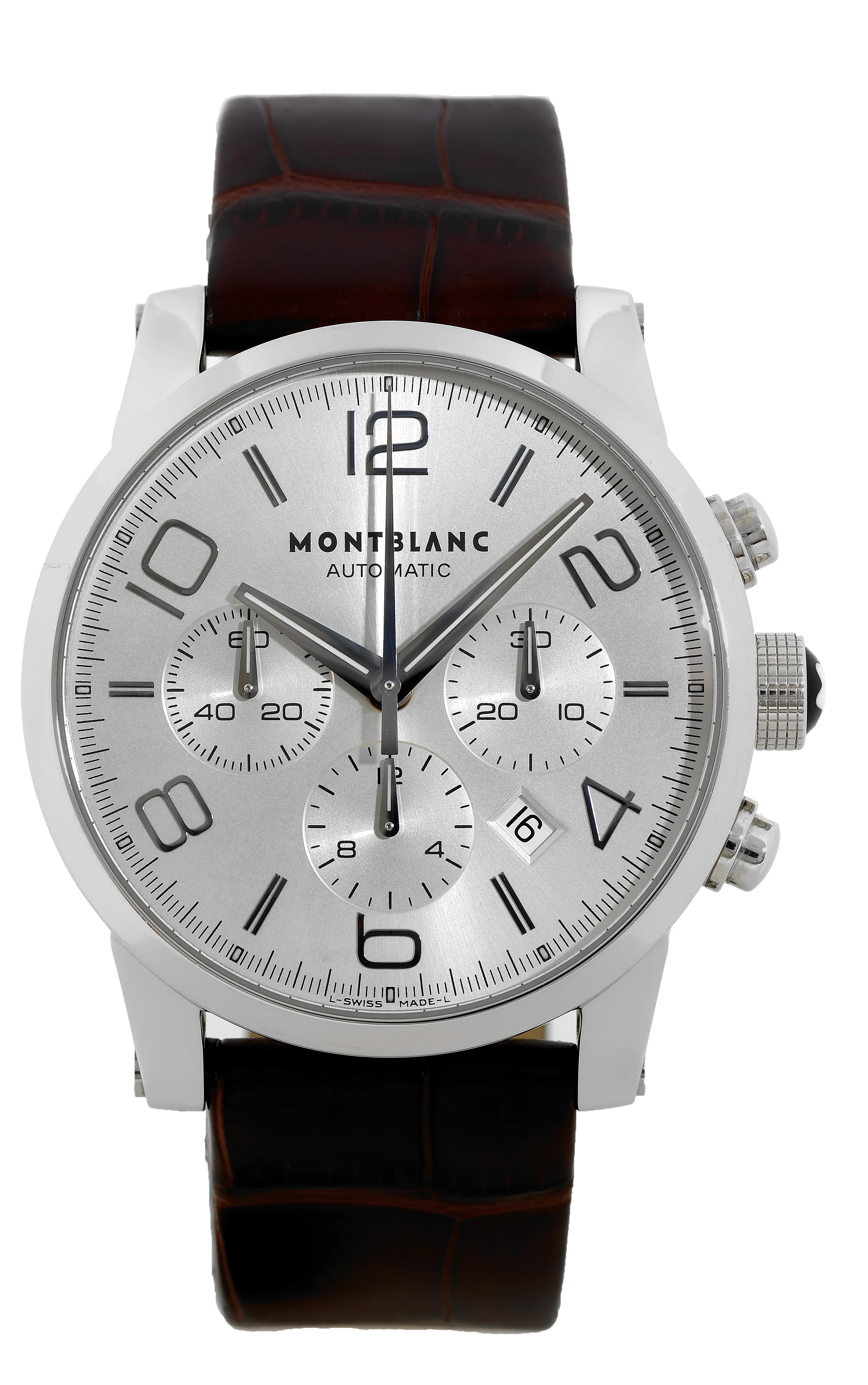 Montblanc 7059 43mm Stainless steel Silver