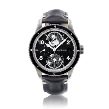 Montblanc 1858 MB128257 42mm Stainless steel Black