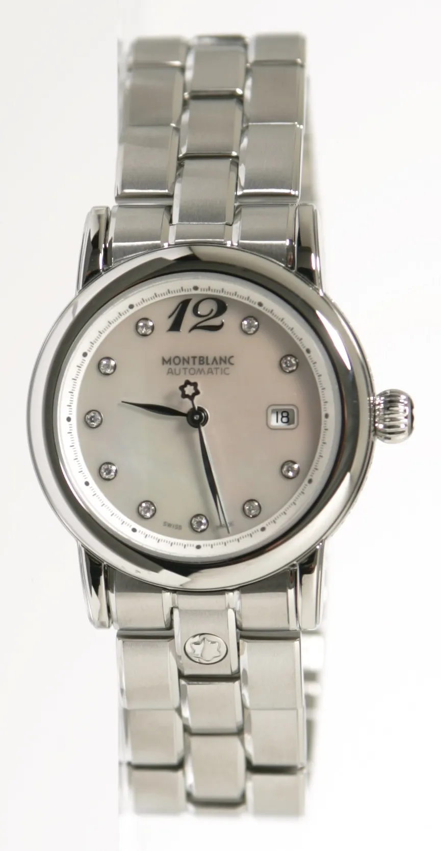 Montblanc Stainless steel Mother-of-pearl