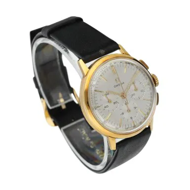 Omega 101.010 35mm Yellow gold Silver 1