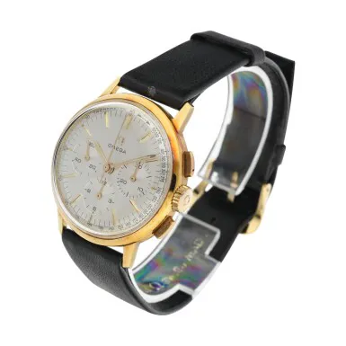 Omega 101.010 35mm Yellow gold Silver 2